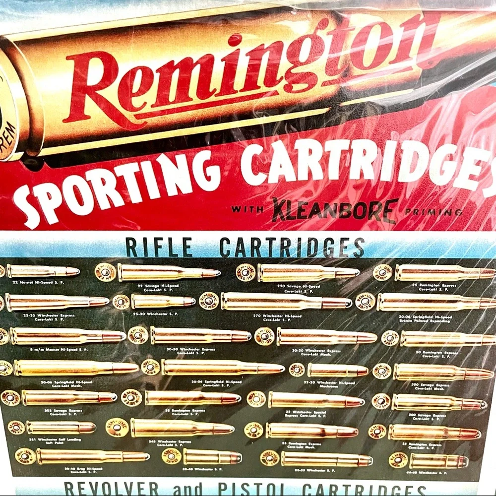 NEW Remington Metal Sign